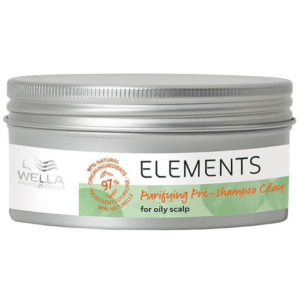 Wella Professionals Elements Purifying Pre-shampoo Clay 225ml - Fett & Djuprengörande