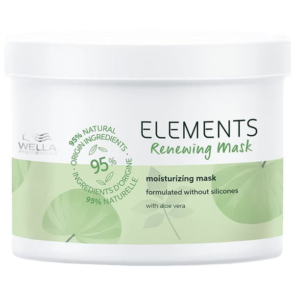 Wella Professionals Elements Renewing Mask 500ml - Torrt & Frissigt