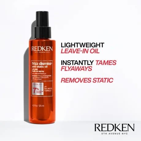 Redken Redken Frizz Dismiss Anti-static Oil Mist 125 ml - Torrt & Frissigt