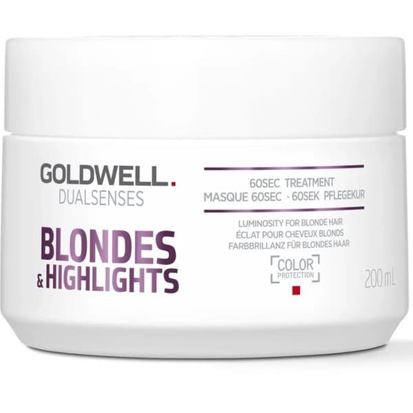 Goldwell Goldwell Dualsenses Blondes & Highlights 60 sec Treatment 200ml - Blont & Silver