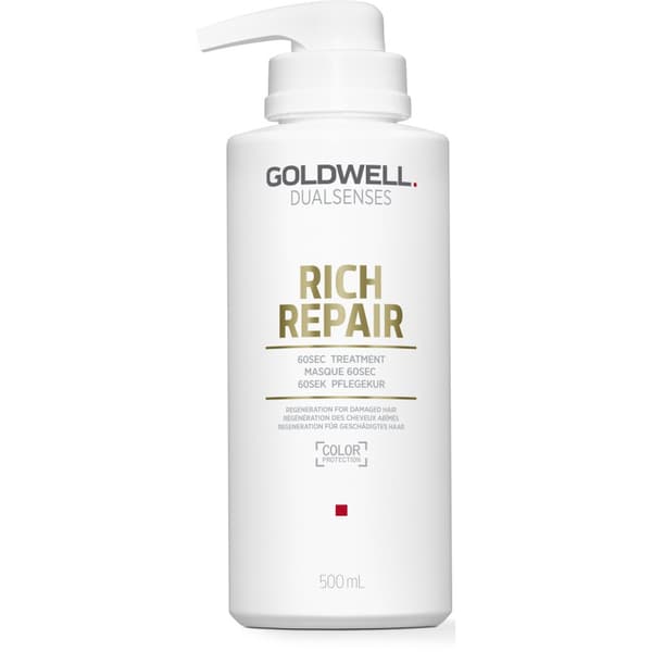 Goldwell Dualsenses Rich Repair 60 sec Treatment 500ml - Skadat & Behandlat
