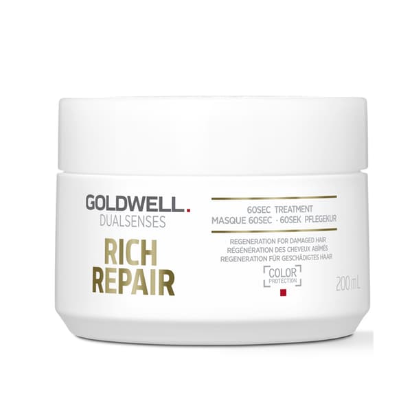 Goldwell Goldwell Dualsenses Rich Repair 60 sec Treatment 200ml - Skadat & Behandlat