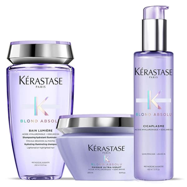 Kerastase Kérastase Blond Lumiere Absolu Masque Cicaplasme Trio Paket - Blont & Silver