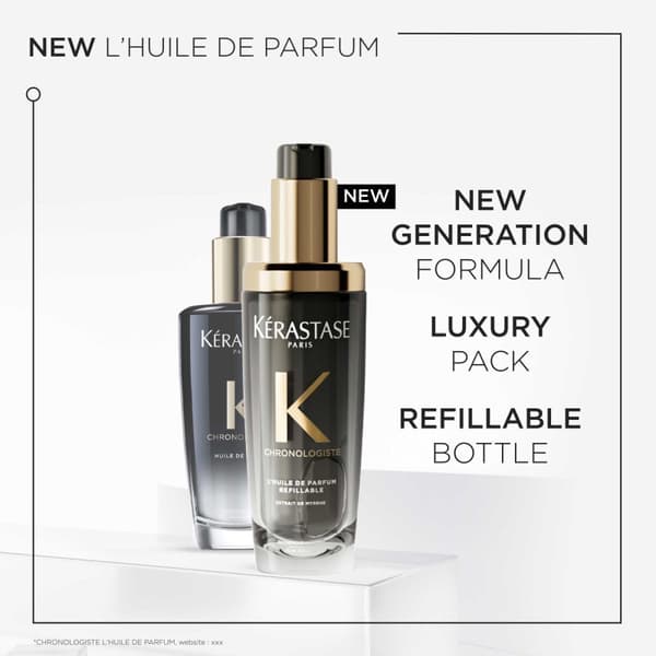 Kérastase Chronologiste Chronologiste L'Huile De Parfum Refillable Hair Oil 75 ml - Värmeskydd