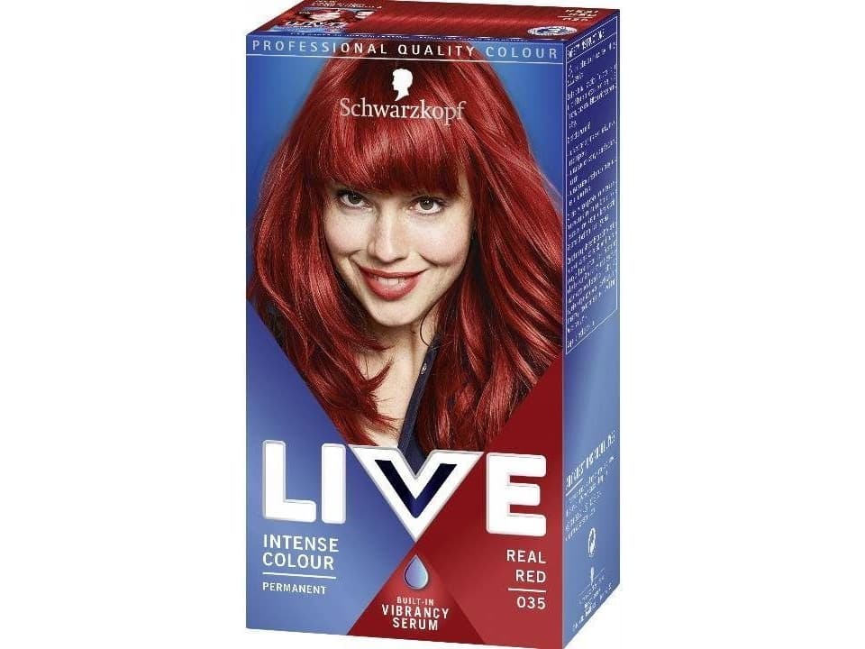 Schwarzkopf Schwarzkopf Live Intense Color Hair dye 035 Real Red | FREE DELIVERY FROM 250 PLN