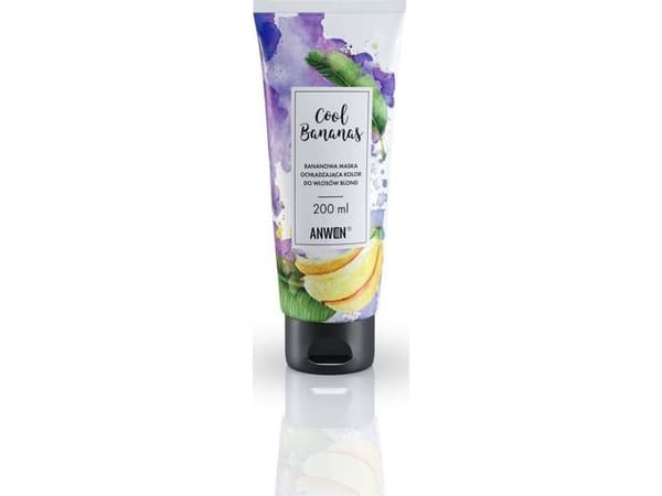 Anwen Cool Bananas banankjølende fargemaske for blondt hår 200ml