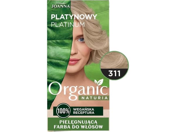 JOANNA PROFESSIONAL Joanna Naturia Økologisk pleiende hårfarge 311 Platinum