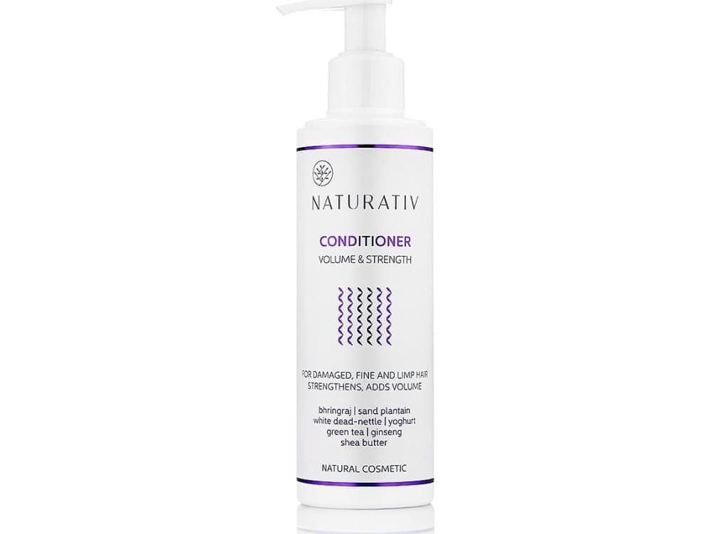 Naturativ Volume Strength Conditioner 200ml hair conditioner, volume and strengthening