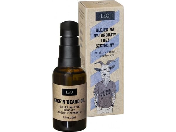 LAQ_Bearded and bristleless snout oil softens beard and smooths snout 30ml