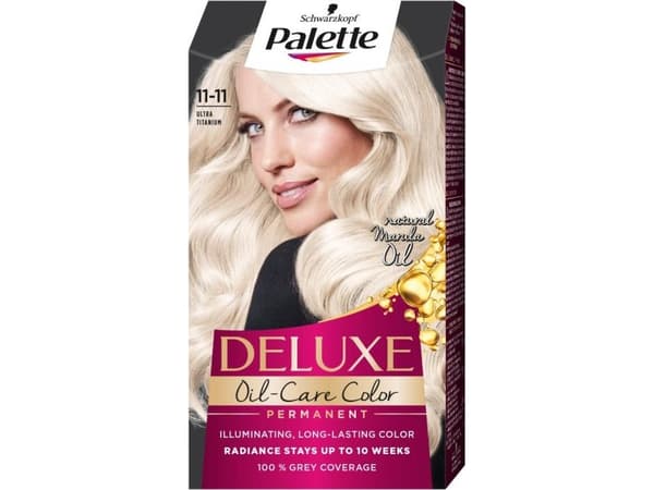 PALETTE_Deluxe Oil-Care permanent hair dye with micro-oils 11-11 Blonde Ultra Titanium
