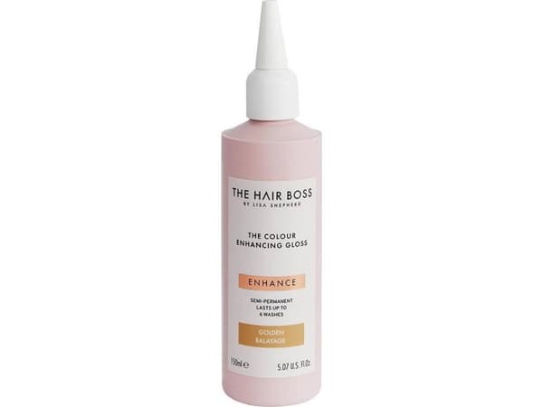 The Hair Boss THE HAIR BOSS_Av Lisa Shepherd The Color Enhancing Gloss highlighter som fremhever den varme nyansen av håret Golden Balayage 150ml
