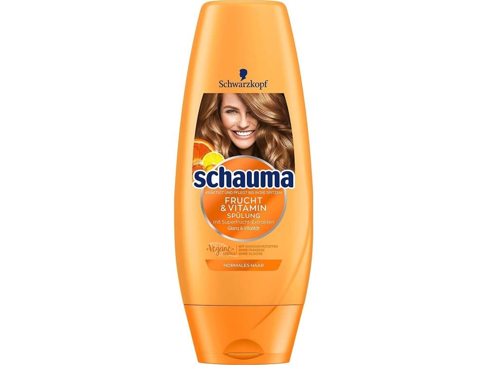 Schaum (DE) Schwarzkopf Schaum, Hair conditioner, fruit and vitamins, 250 ml (GERMANY PRODUCT)