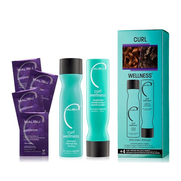Malibu C wellness Curl Collection kit - Lockigt & Permanentat