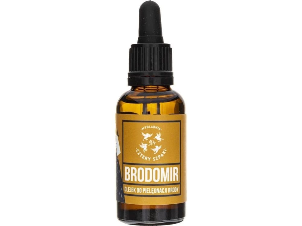 Mydlarnia Four Starlings Four Starlings Beard Oil Brodomir - 30 ml
