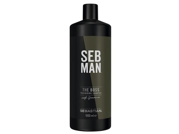 SEBASTIAN PROFESSIONAL_Man The Boss Paksuuntuva shampoo 1000ml miesten paksuuntuva shampoo hiuksille