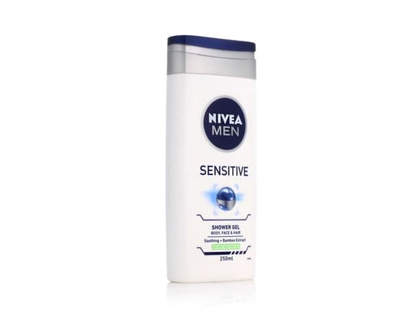 Nivea Men Sensitive Shower Gel Body & Hair 250 ml (man)