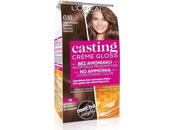Casting Creme Gloss Cream Color No. 618 Vanilla Mocha 1op.