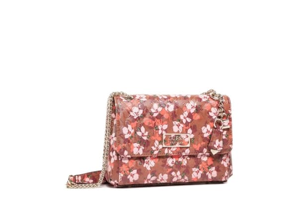 Guess Guess, Lola, Synthetic Leather, Convertible Xbody Flap, Crossbody Bag, For Women For Women