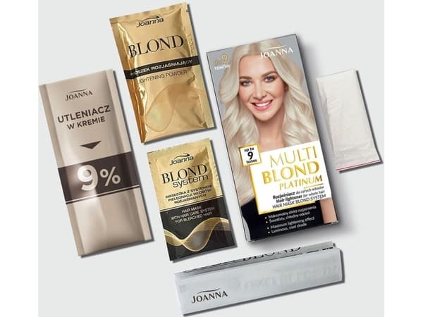 Joanna JOANNA_Multi Blonde Platinium kirkastin koko hiuksille jopa 9 sävyyn asti