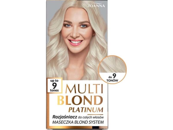 Joanna JOANNA_Multi Blonde Platinium kirkastin koko hiuksille jopa 9 sävyyn asti
