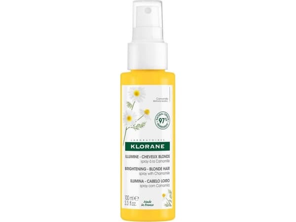 KLORANE_SprayBrightening Blonde Hair lysende hårspray med kamille 100ml