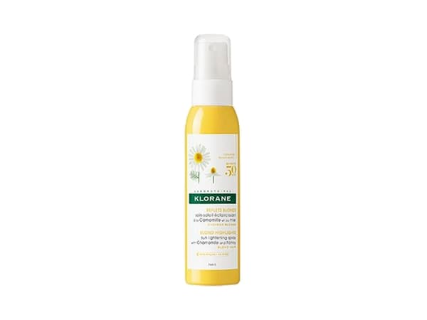 KLORANE_SprayBrightening Blonde Hair lysende hårspray med kamille 100ml