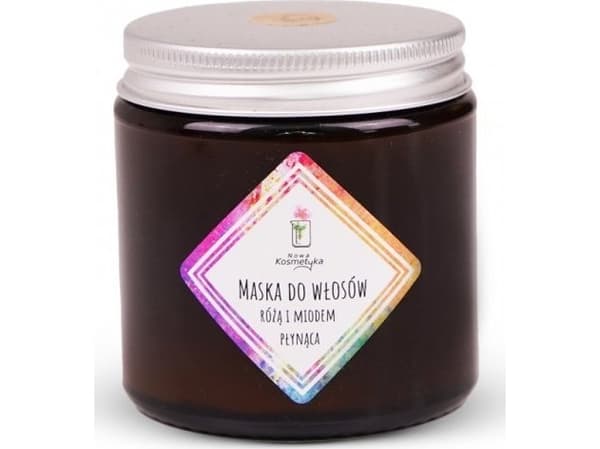 New Cosmetics Ruusun ja hunajan virtaava hiusnaamio, 120 ml