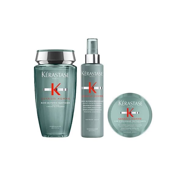 Kerastase Kérastase Genesis Homme Trio Quotiden Paket - Fint & Volym