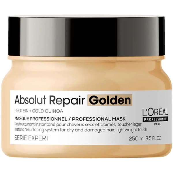Loréal Professionnel Loréal Professionnel Absolut Repair Mask 250ml Golden - Torrt & Frissigt