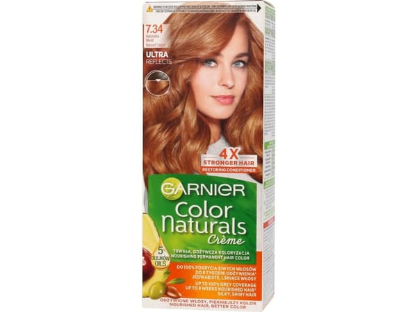GARNIER_Color Naturals Creme hair color cream 7.34 Natural Copper