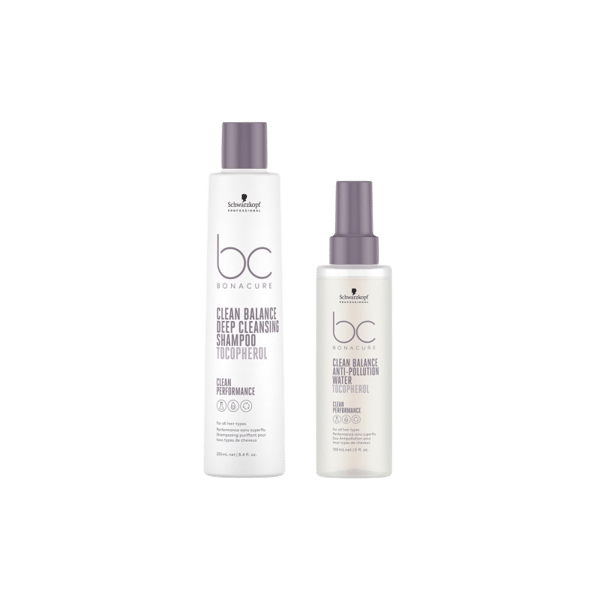 Schwarzkopf Schwarzkopf BC Bonacure Clean Balance Duo 250ml + 150ml - Fett & Djuprengörande
