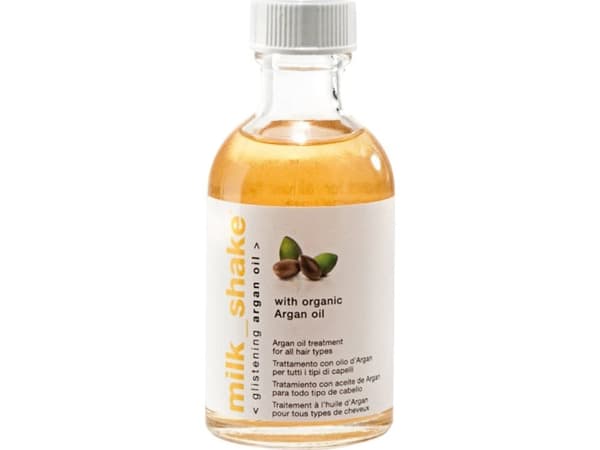 Milk Shake Argan Glitrende hårolje, 10ml