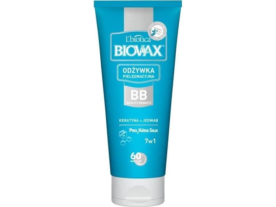 L'Biotica Biovax Bb 7in1 Conditioner Keratin + Silk 200ml