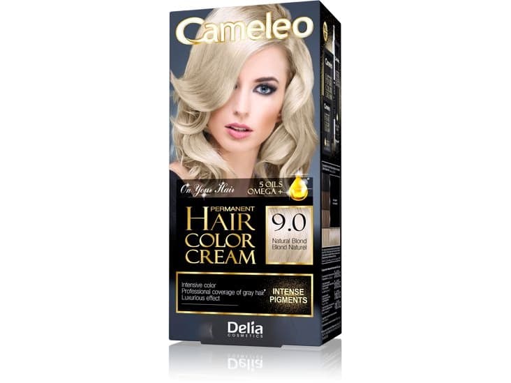 Delia Cameleo HCC Omega + permanent dye No. 9.0 Natural Blond 1op.