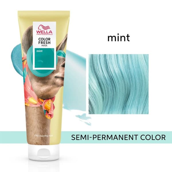 Wella Professionals Color Fresh Mask Mint 150ml - Färgat