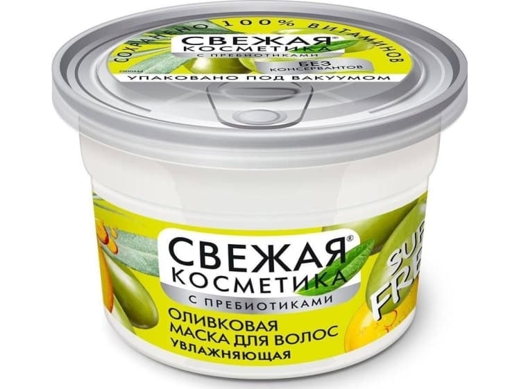 Fitokosmetik Olive Moisturizing Hair Mask from the Fresh Cosmetics series 180 ml