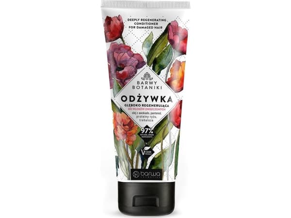 Barwa BARWA Barwy Botaniki Dypt regenererende balsam for skadet hår 180ml