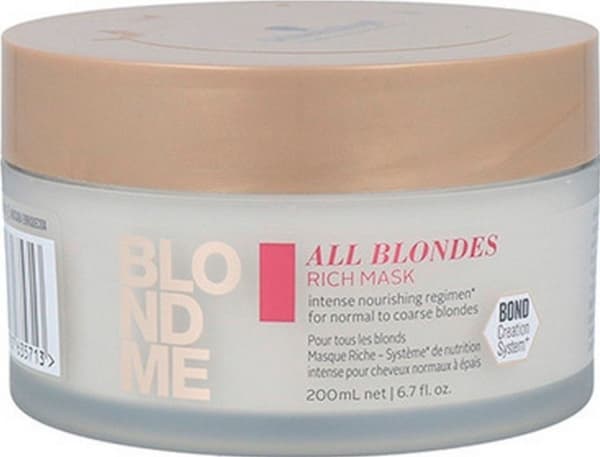 Schwarzkopf Hair Mask Schwarzkopf Blondme Rich Keratin - 500 ml