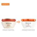 Miniatyrbild 5 av 8: Kérastase Nutritive Masque Riche 200ml - Torrt & Frissigt
