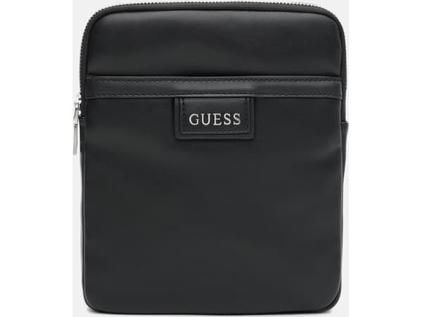 Guess, Torba, Textile Crossbody Bag, Black, 19 x 23 x 2 cm, For Men For Men