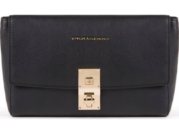 Piquadro Piquadro, Dafne Business, Leather, Bag, Document Holder, Black, For Women For Women