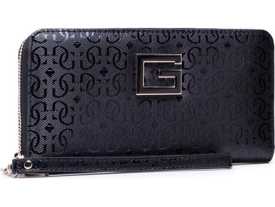 Guess Guess, Blane, Faux Leather, Vegan, Wallet, SLG Large Zip, SWGG81 26460, Black, For Women For Women