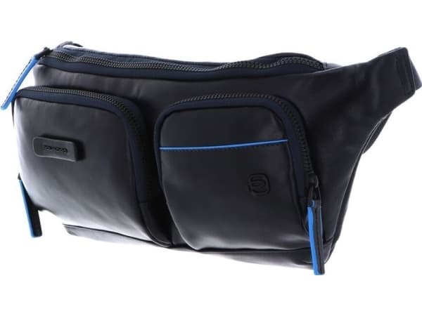 Piquadro Piquadro, Bum, Leather, Bag, Anti-Fraud Protection, Black, 42021190, For Men, 32 x 15 x 7 cm For Men