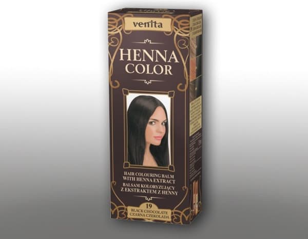 Venita Urtebalsam Henna Color 19 svart sjokolade 75ml