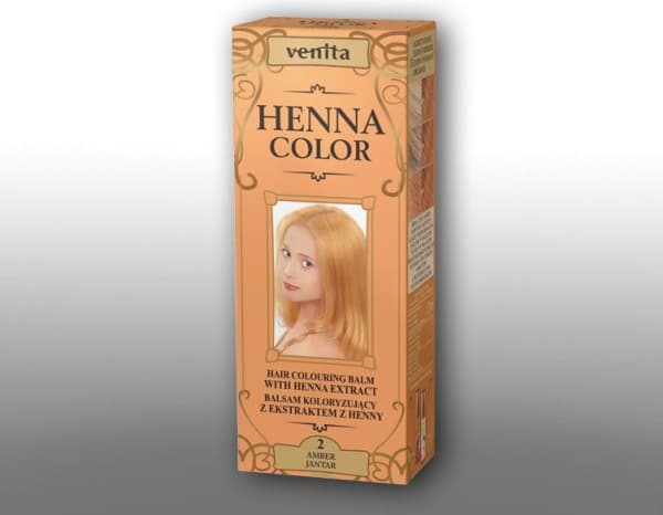 VENITA_Henna Color balm with henna extract 2 Jantar 75ml