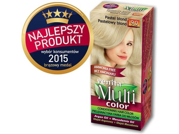 VENITA_MultiColor care hair dye 9.0 Pastel Blonde 100ml