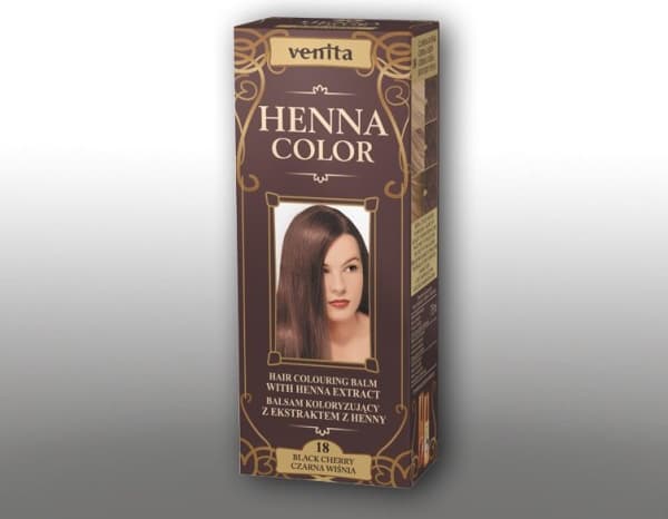 VENITA_Henna Color balm with henna extract 18 Black Cherry 75ml