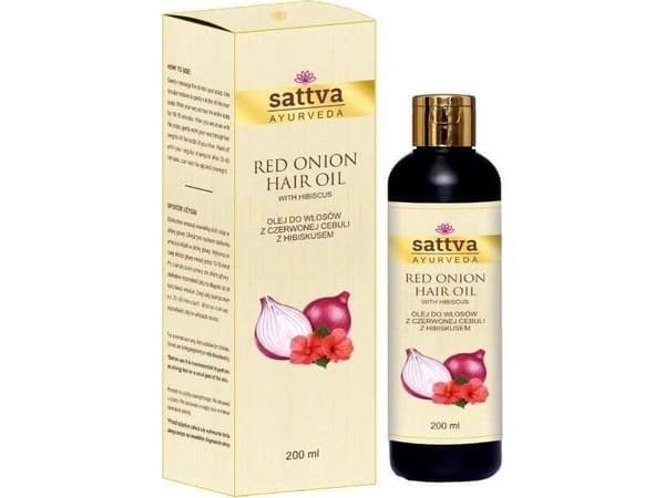 Sattva Hair Oil Rødløk hårolje 200ml