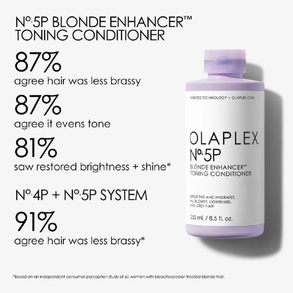 Olaplex No. 5P Blond Enhancer Toning Conditioner 250ml - Skadat & Behandlat