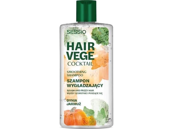 SESSIO Sessio Hair Vege Cocktail glattende hårsjampo Gresskar og grønnkål 300g